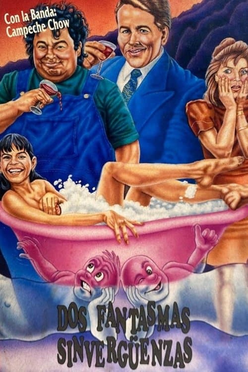 Dos fantasmas sinverguenzasのポスター