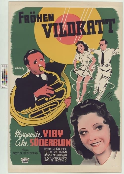 Fröken Vildkattのポスター