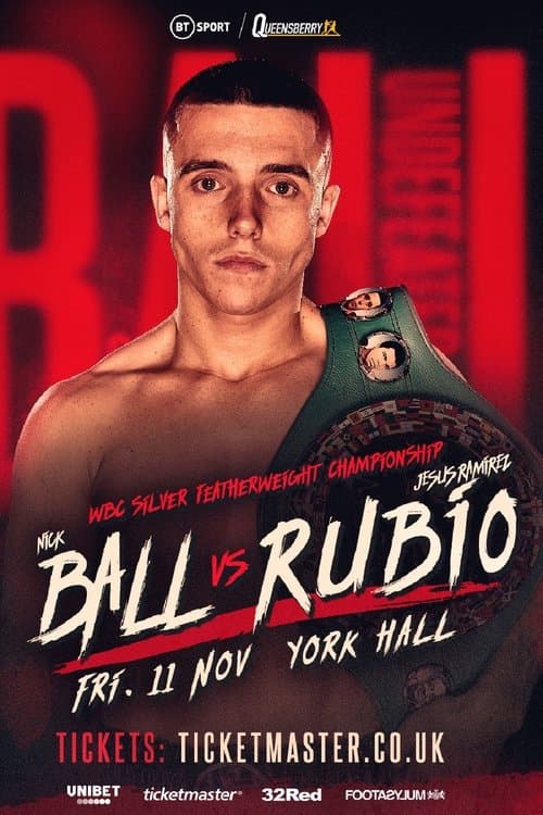 Nick Ball vs. Jesus Ramirez Rubioのポスター