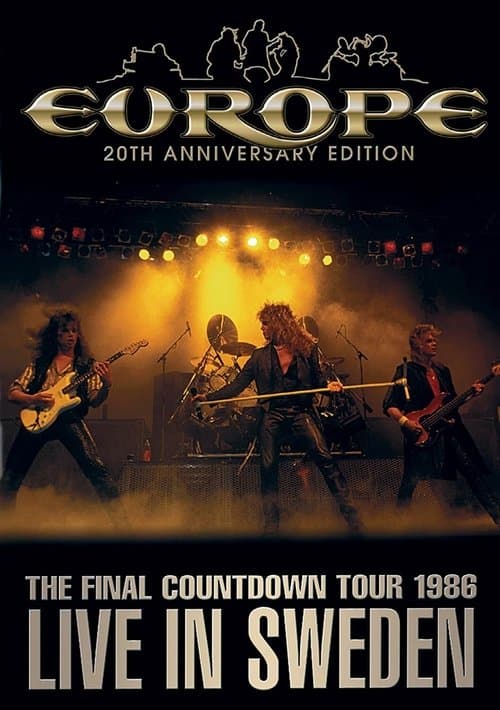 Europe: The Final Countdown Tour 1986: Live in Sweden – 20th Anniversary Editionのポスター
