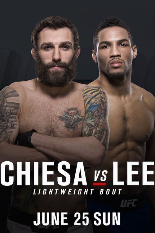 UFC Fight Night 112: Chiesa vs. Leeのポスター