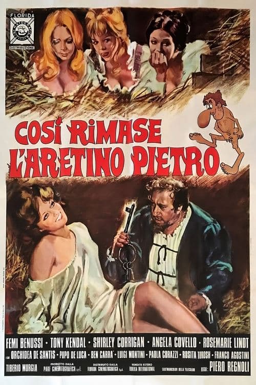 I giochi proibiti dell'Aretino Pietroのポスター