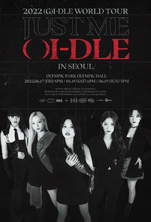(G)I-DLE: JUST ME ( )I-DLEのポスター