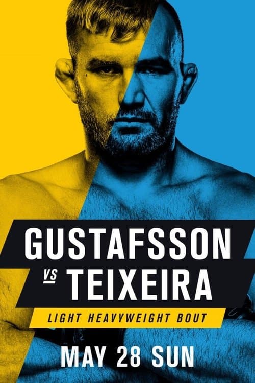 UFC Fight Night 109: Gustafsson vs. Teixeiraのポスター