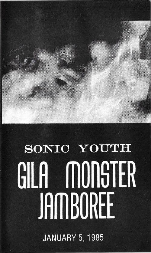 Sonic Youth - Gila Monster Jamboree - January 5, 1985のポスター