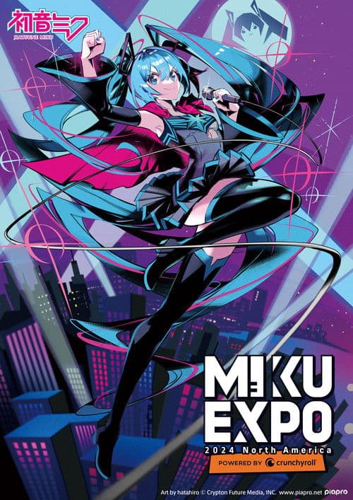 Hatsune Miku: Miku Expo 2024 North Americaのポスター