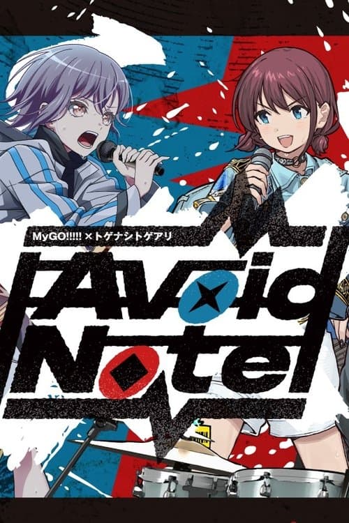 MyGO!!!!!×TOGENASHI TOGEARI Versus Live "Avoid Note"のポスター