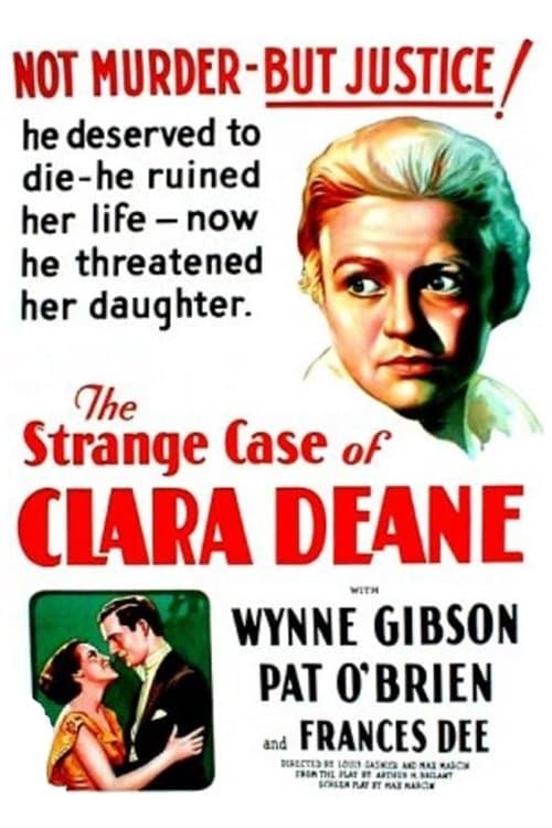 The Strange Case of Clara Deaneのポスター