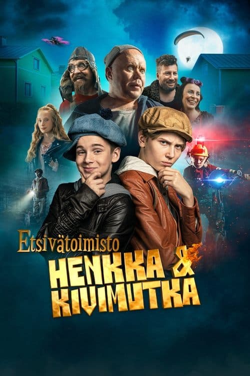 Etsivätoimisto Henkka & Kivimutkaのポスター