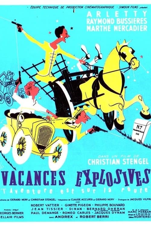Vacances explosivesのポスター
