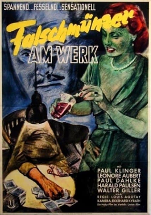 Falschmünzer am Werkのポスター