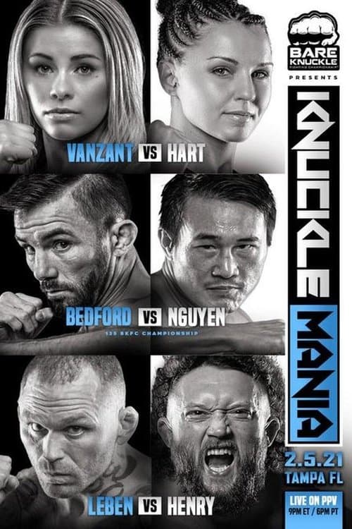 BKFC: KnuckleManiaのポスター
