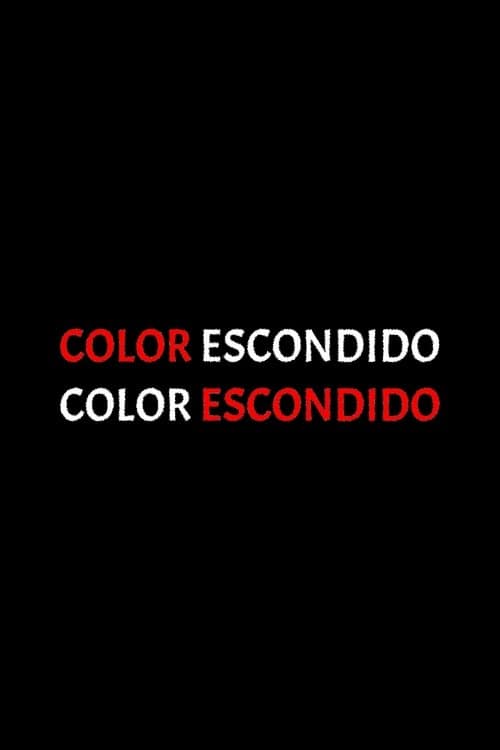 Color escondidoのポスター