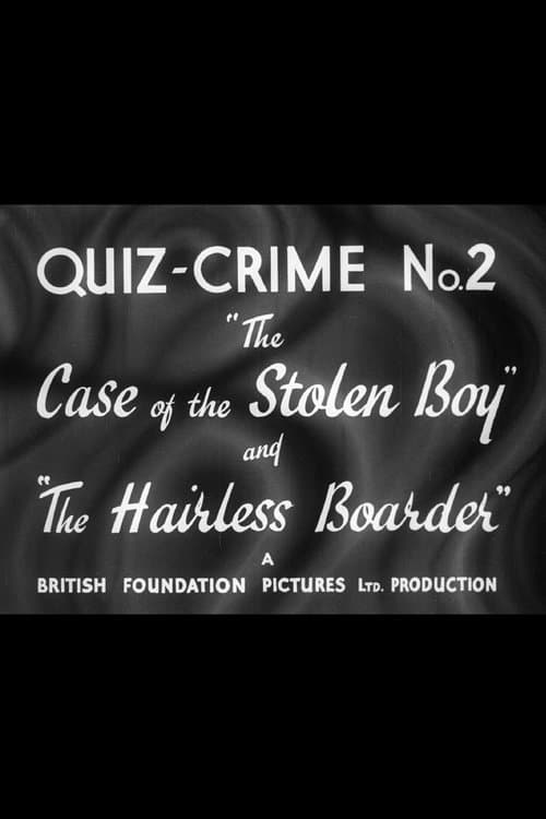 Quiz Crime No. 2のポスター