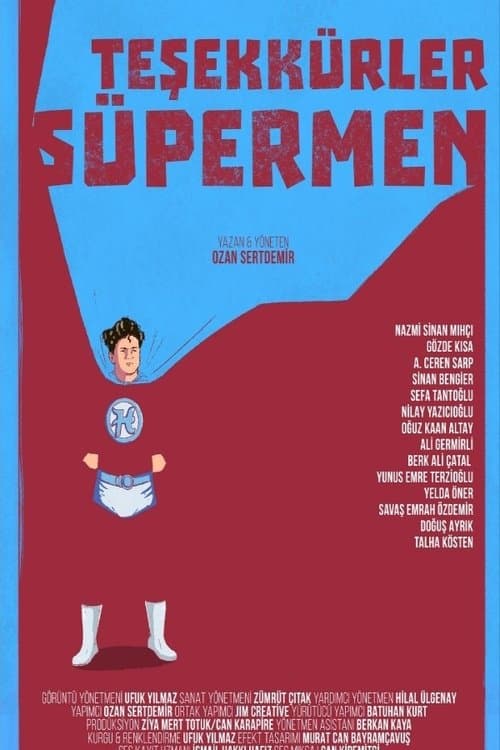 Teşekkürler Süpermenのポスター