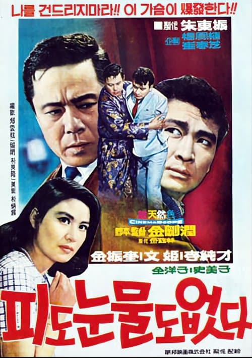 피도 눈물도 없다のポスター