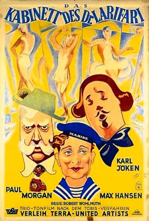 Das Kabinett des Dr. Larifariのポスター