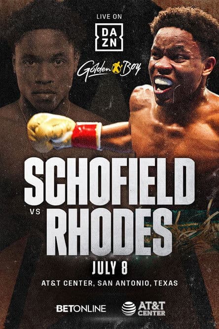 Floyd Schofield vs. Haskell Rhodesのポスター
