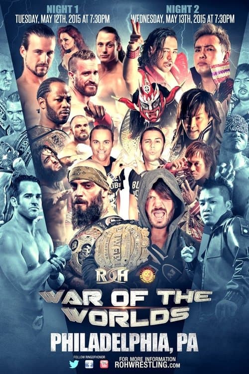 ROH & NJPW: War of The Worlds - Night 1のポスター