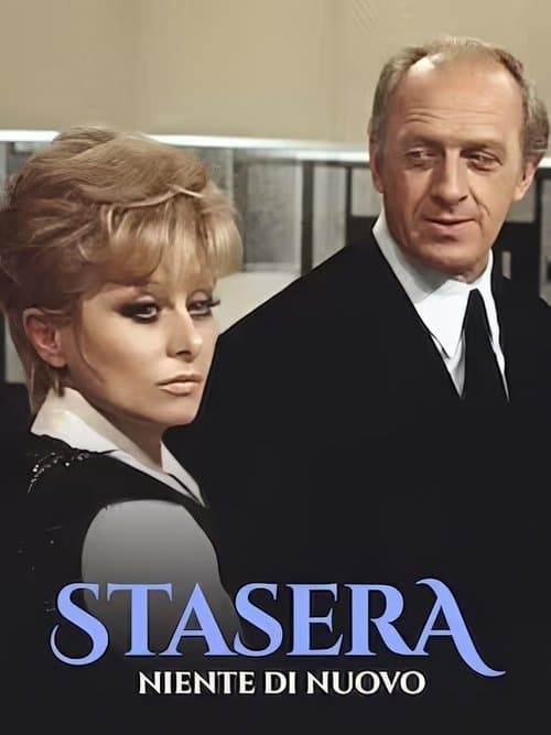 Stasera niente di nuovoのポスター
