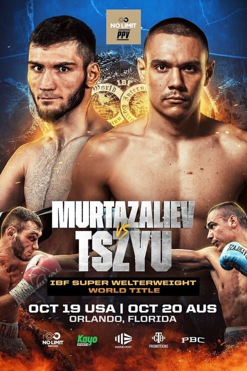 Bakhram Murtazaliev vs. Tim Tszyuのポスター
