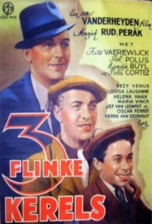Drie flinke kerelsのポスター