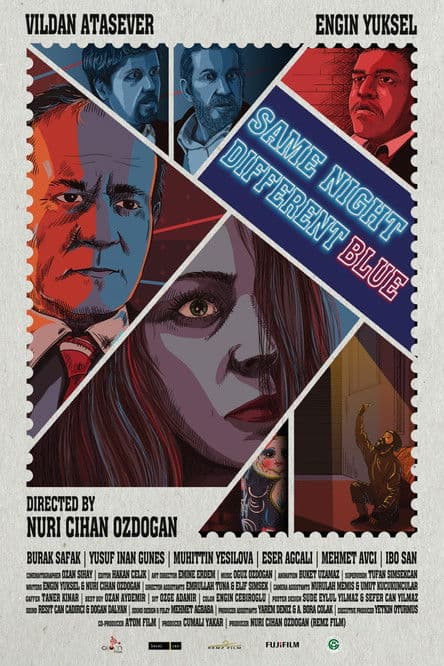 Aynı Gecenin Lacivertiのポスター