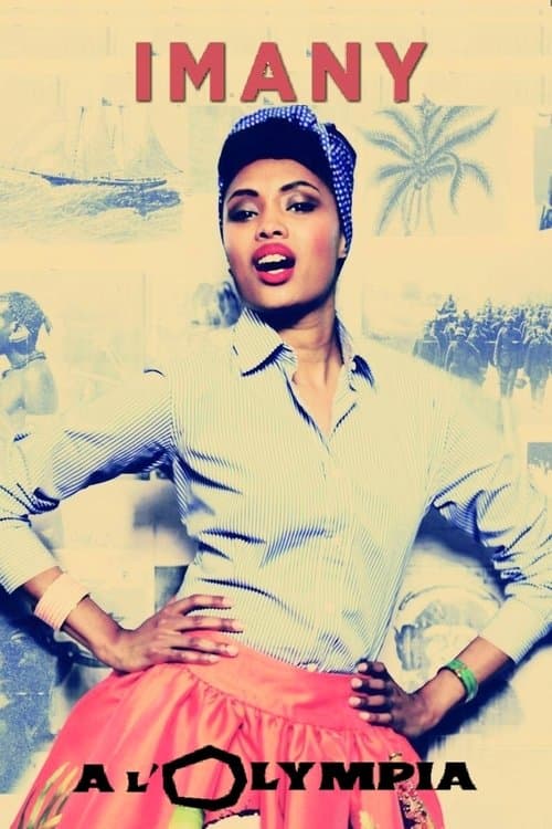Imany à l'Olympiaのポスター