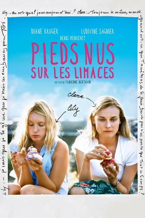 Pieds nus sur les limacesのポスター