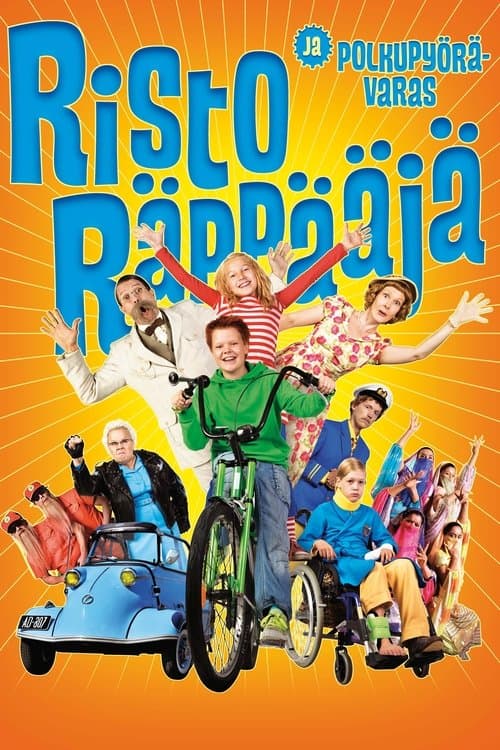 Risto Räppääjä ja polkupyörävarasのポスター