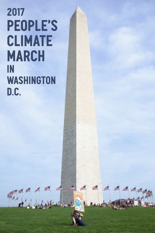 2017 People's Climate March in Washington D.C.のポスター