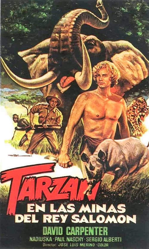 Tarzán en las minas del rey Salomónのポスター