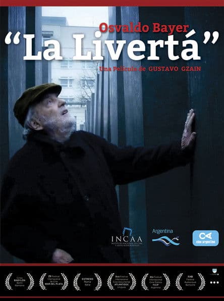 Osvaldo Bayer “La livertá”のポスター