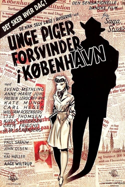 Unge piger forsvinder i Københavnのポスター