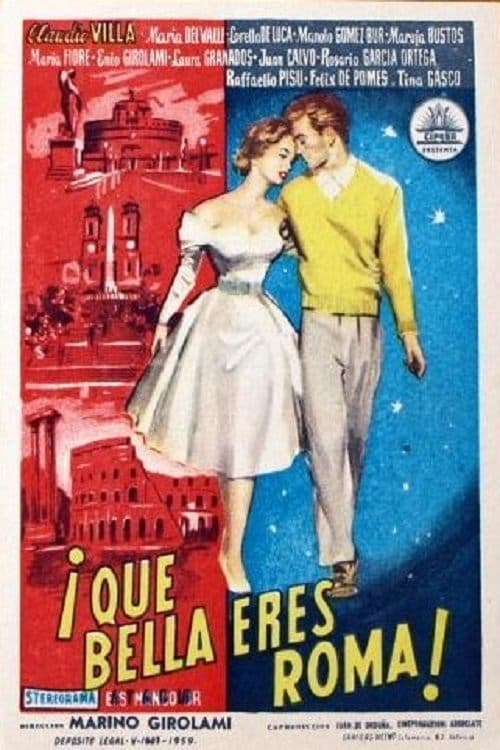 Quanto sei bella Romaのポスター