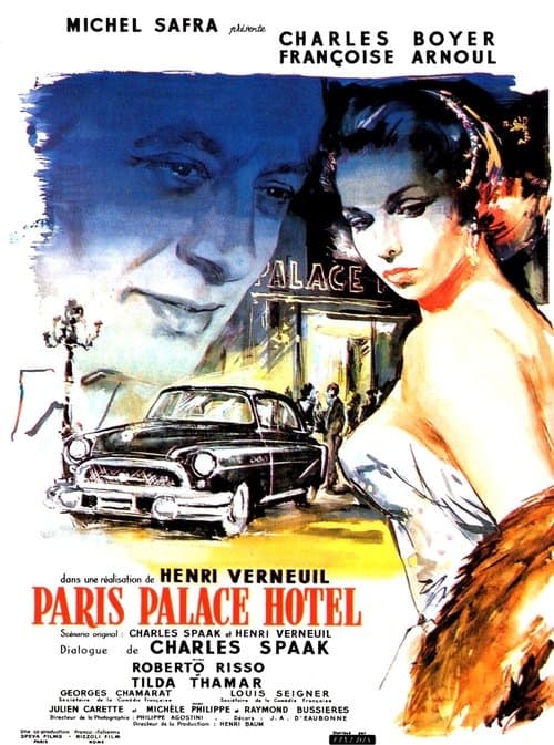 Paris, Palace Hôtelのポスター