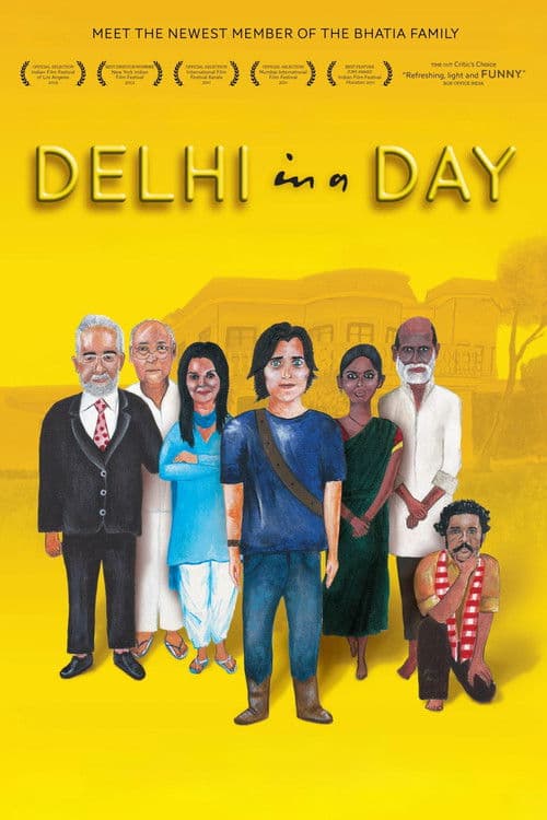 Delhi in a Dayのポスター