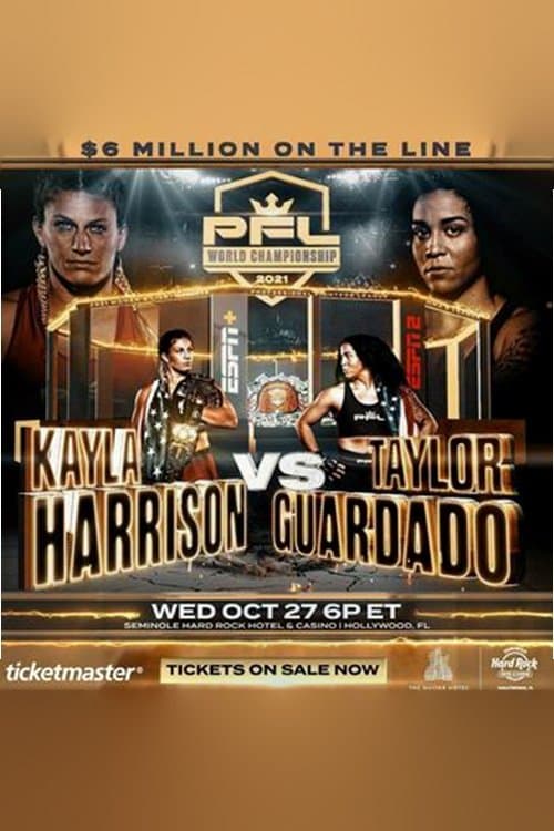 PFL 2021 #10: Championships - Harrison vs. Guardadoのポスター