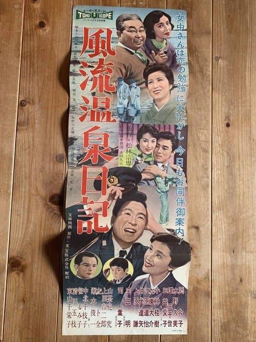 風流温泉日記のポスター