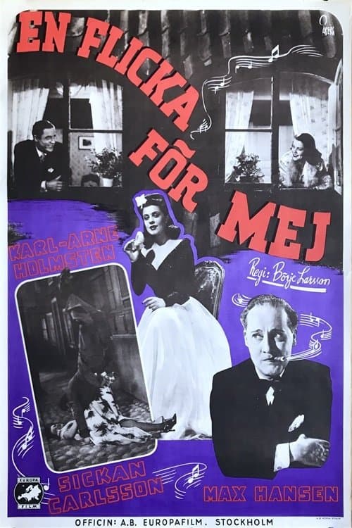 En flicka för mejのポスター