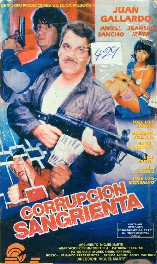 Corrupción sangrientaのポスター