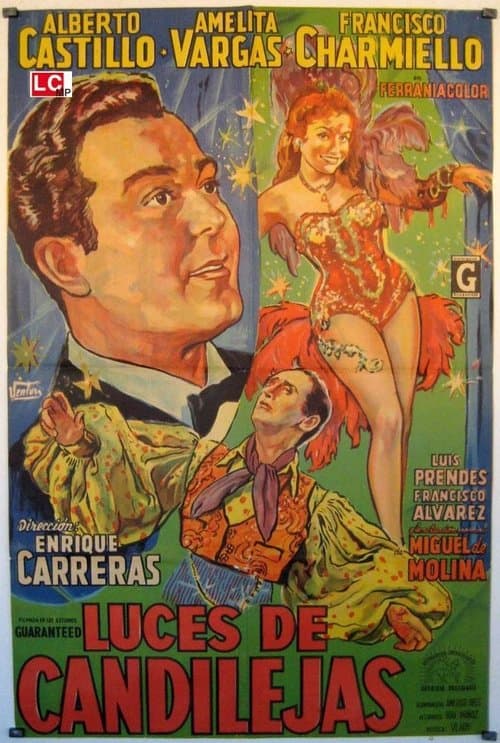 Luces de candilejasのポスター
