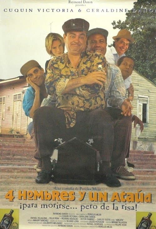 4 hombres y un ataudのポスター