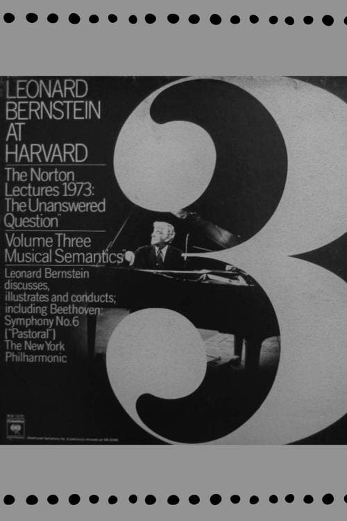 The Unanswered Question III : Musical Semanticsのポスター