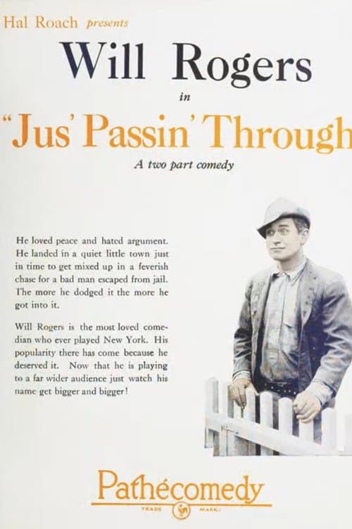 Jus' Passin' Throughのポスター