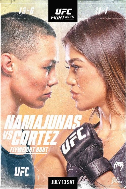 UFC on ESPN 59: Namajunas vs. Cortezのポスター