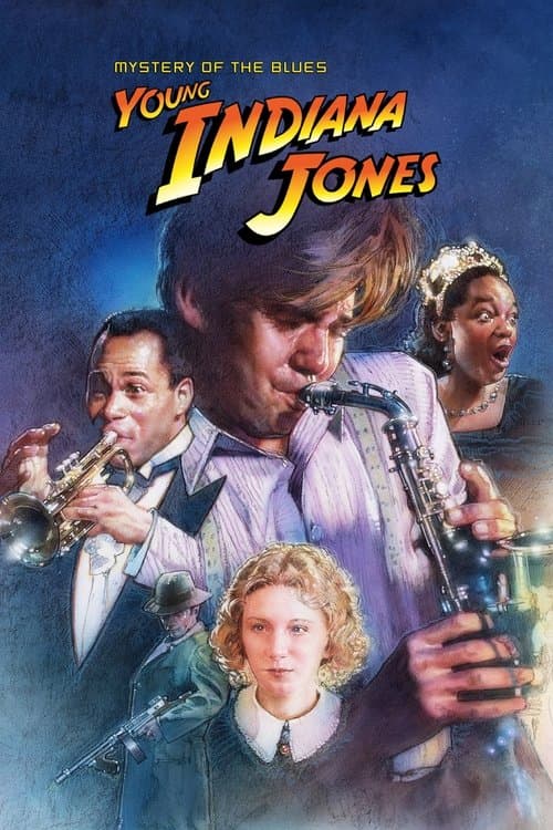 The Adventures of Young Indiana Jones: Mystery of the Bluesのポスター