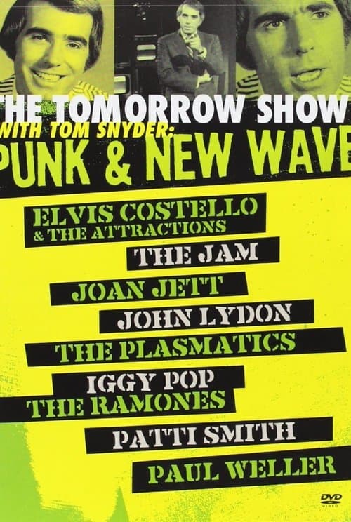 The Tomorrow Show with Tom Snyder: Punk & New Waveのポスター