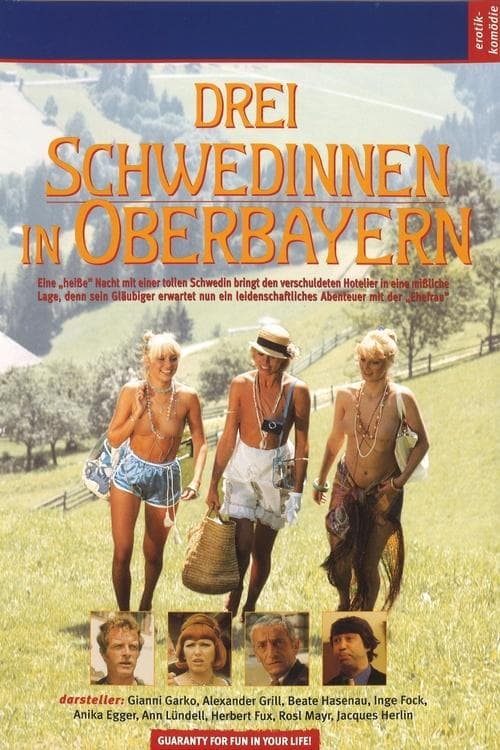 Drei Schwedinnen in Oberbayernのポスター