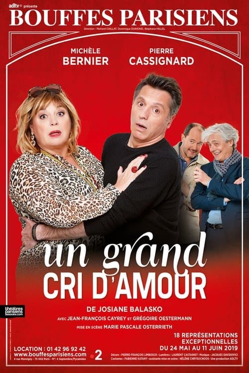 Un grand cri d'amourのポスター